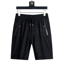 Thin Fitness Running Beach Five-Point Pants